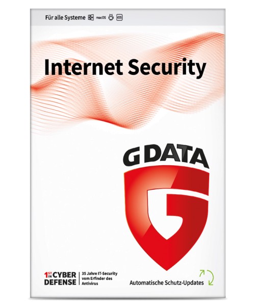 G Data Internet Security 3 User / 1 Jahr - ESD (Android, iOS, Mac OS, Windows, Multilanguage)