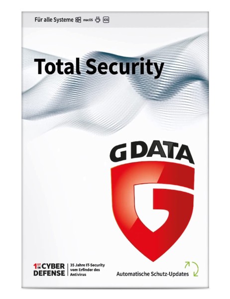 G Data Total Security 3 Geräte / 1 Jahr - ESD (Android, iOS, Mac OS, Windows, Multilanguage)